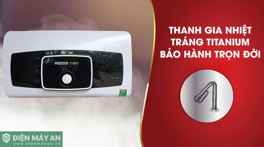 Bình nóng lạnh Rossi Puro 30 lít RPO 30SL